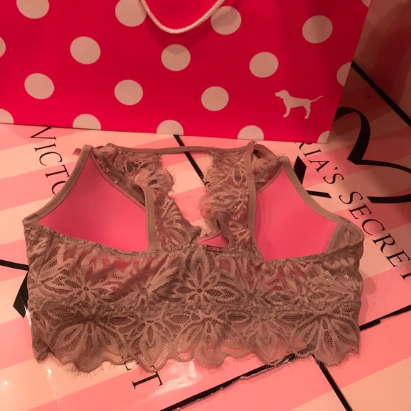 💖 Pink 💖 Victoria’s Secret Lace Bralette - Picture 6 of 8